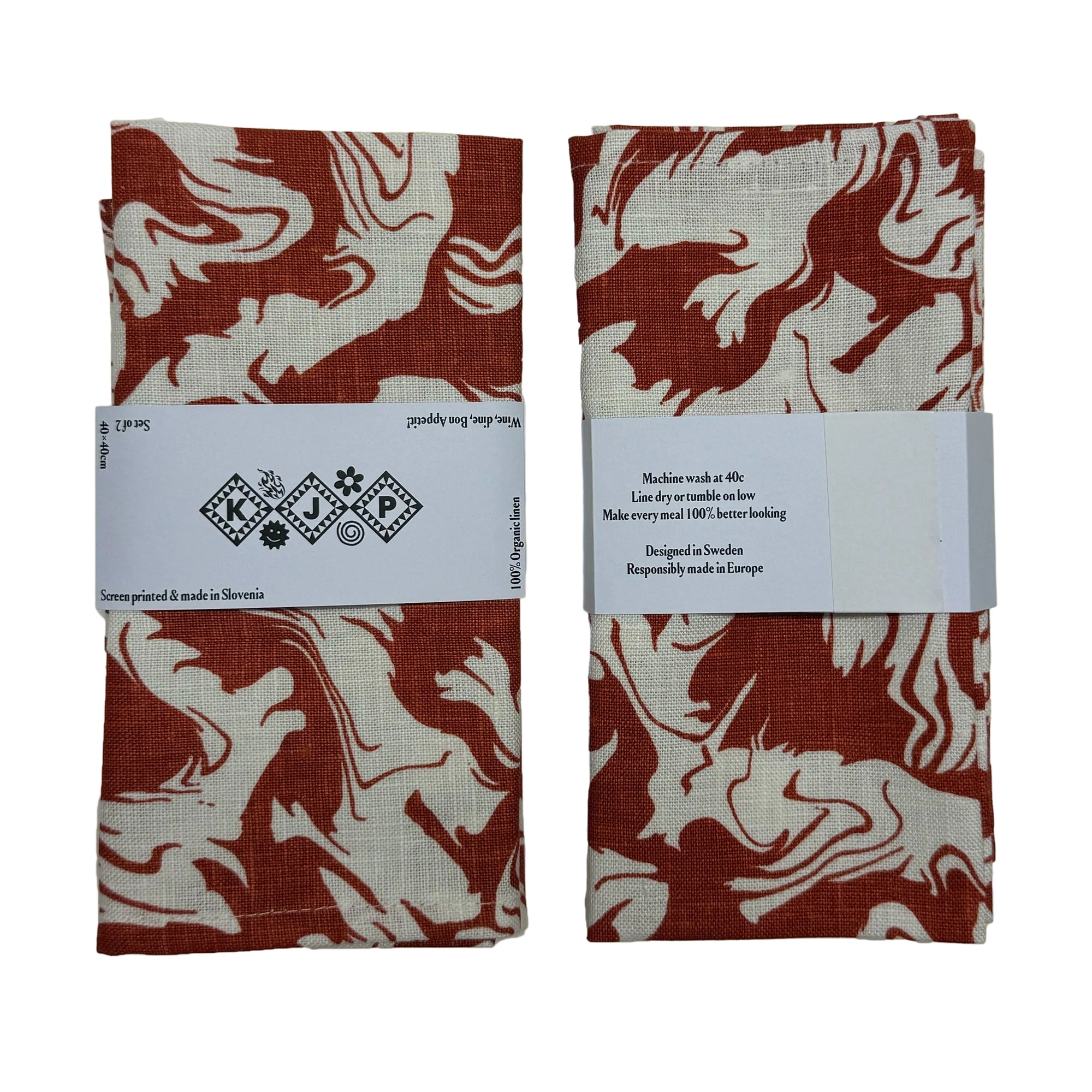 Napkin - Gilbert / Brick (Set of 2)