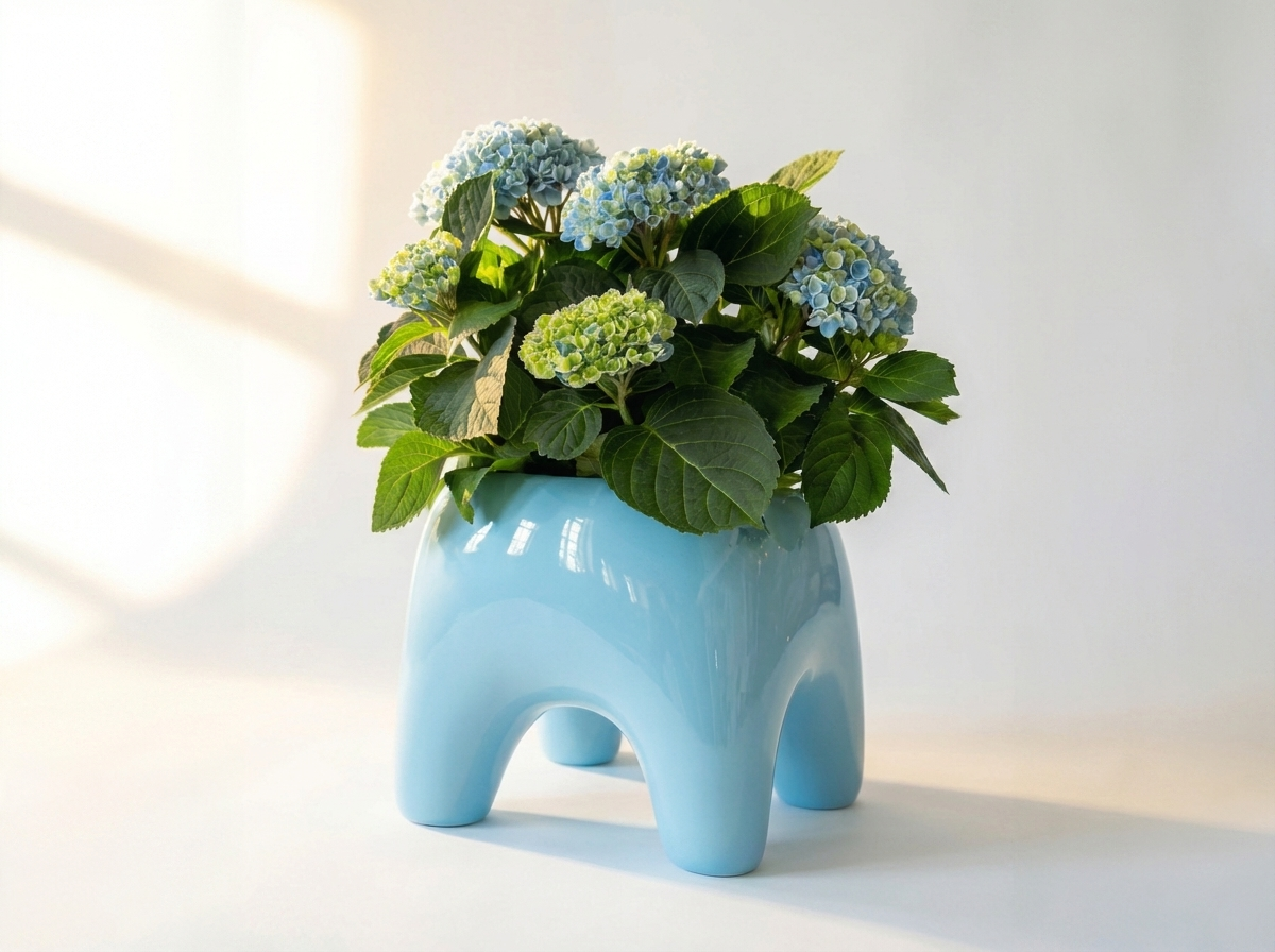 BUDDY Planter in Sky Blue
