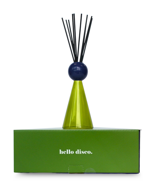 Disco Reed Diffuser | Basil + Sweet Lime.