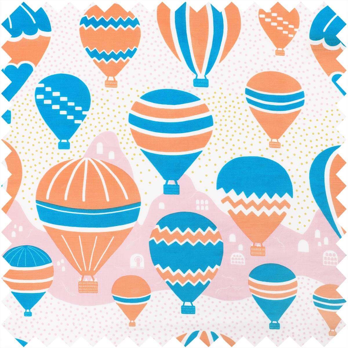 Balloons at Dawn Fabric