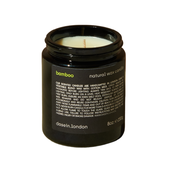 Bamboo Natural Wax Candle (230g)