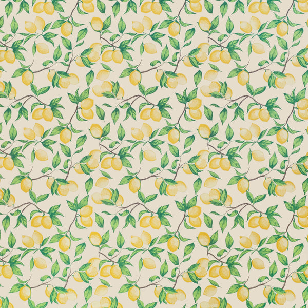 Capri Lemons Wallpaper