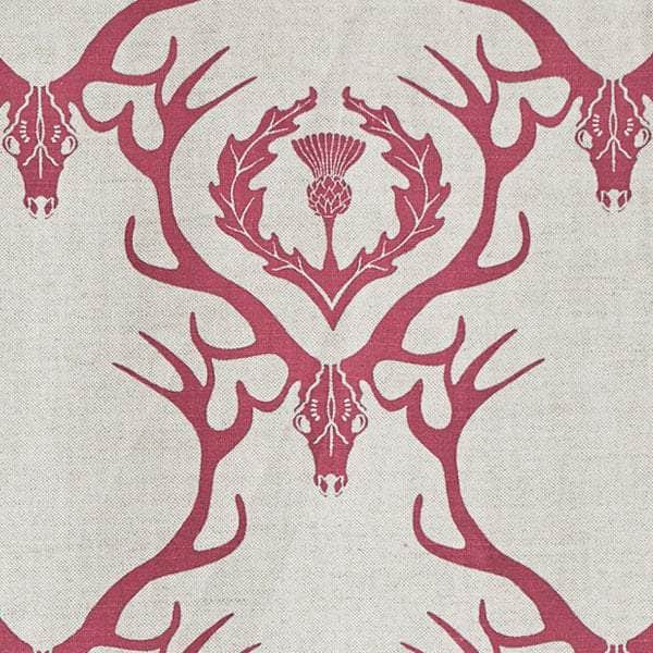 Deer Damask Fabric
