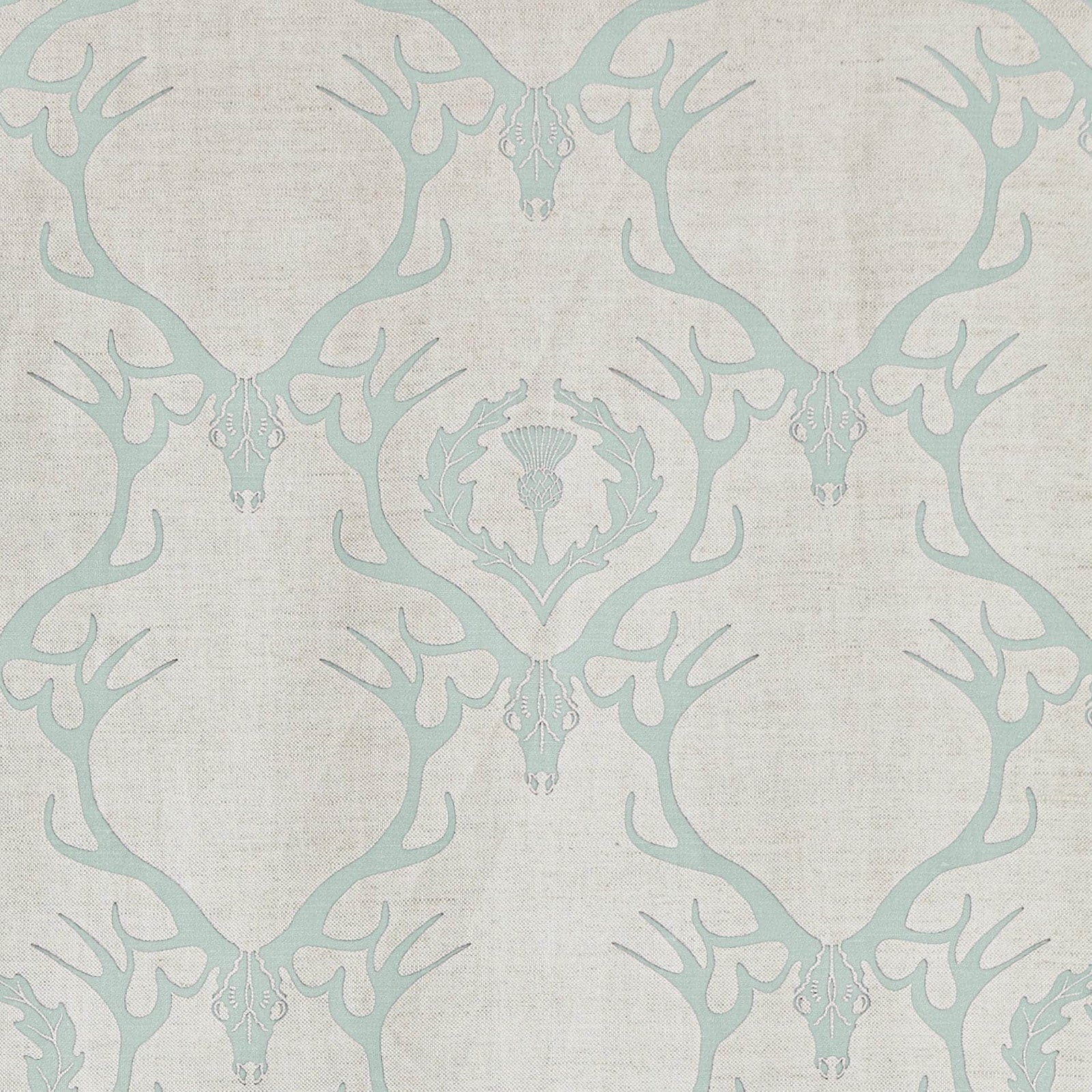 Deer Damask Fabric