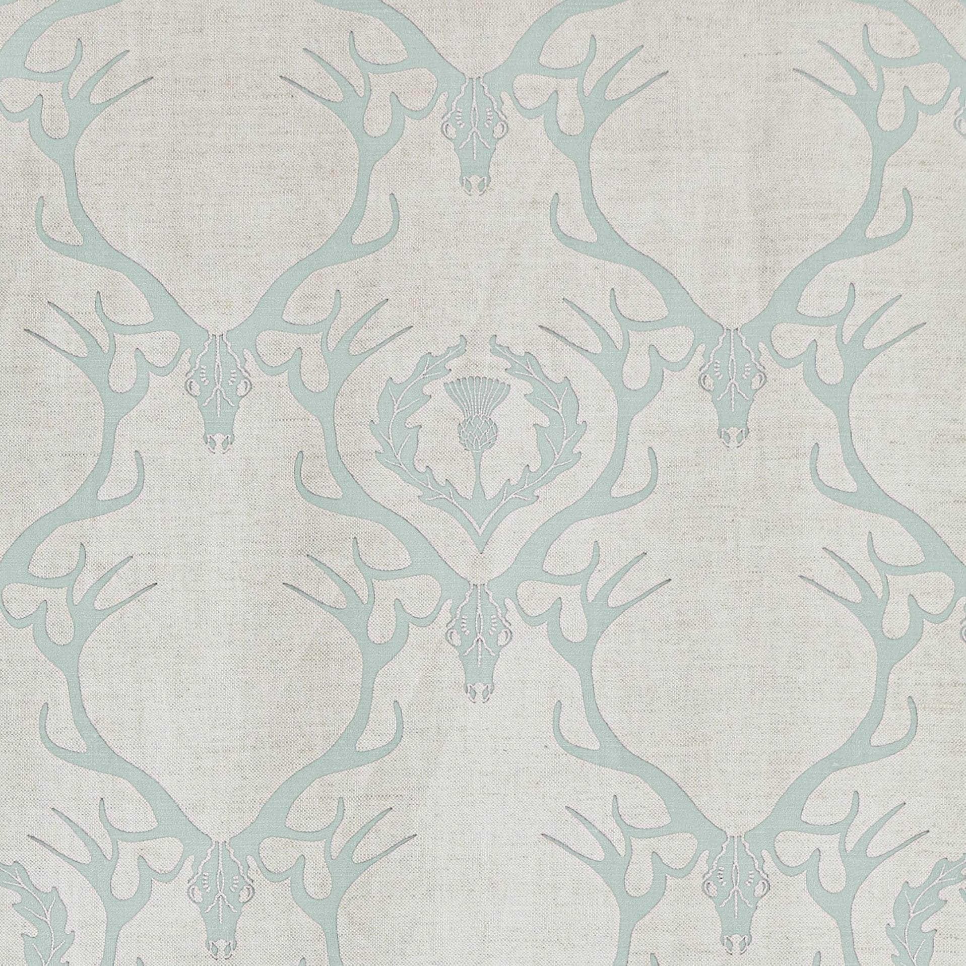 Deer Damask Fabric