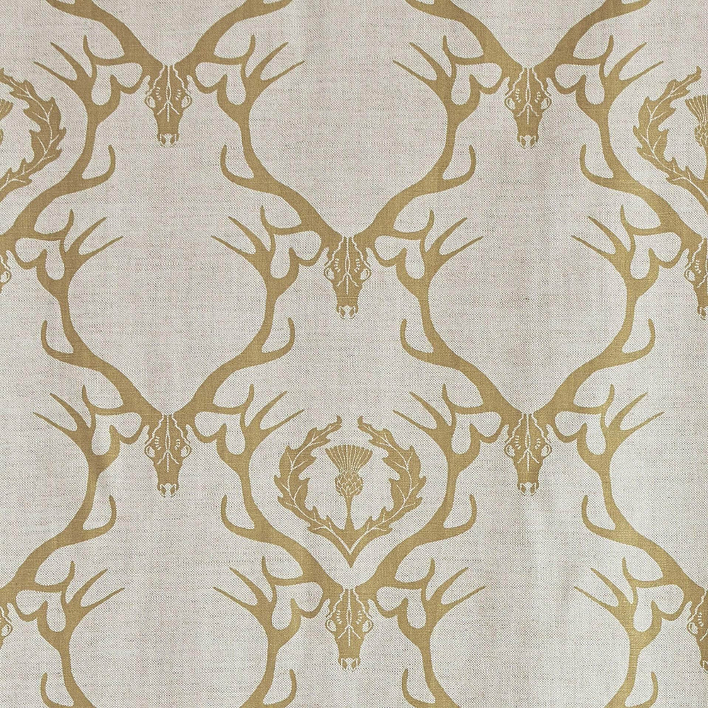 Deer Damask Fabric