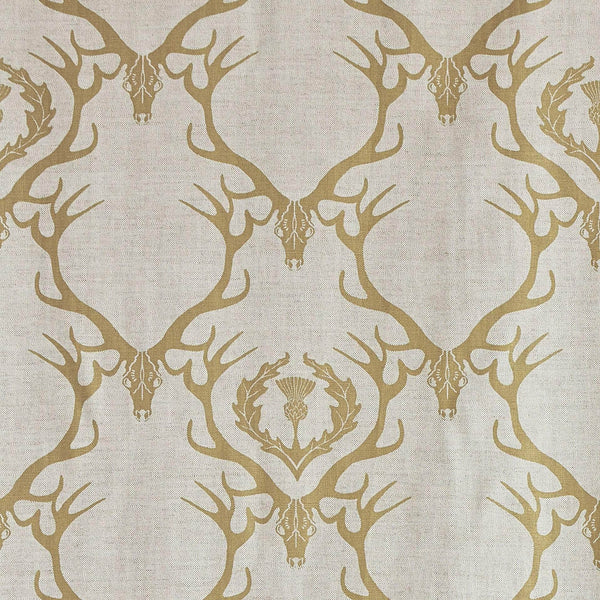 Deer Damask Fabric