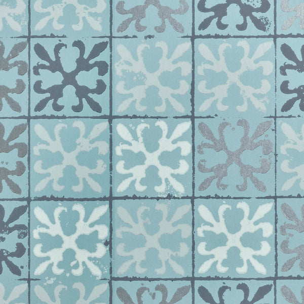 Fleur de Lys Tile Wallpaper