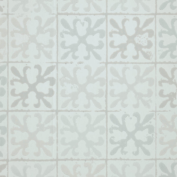 Fleur de Lys Tile Wallpaper