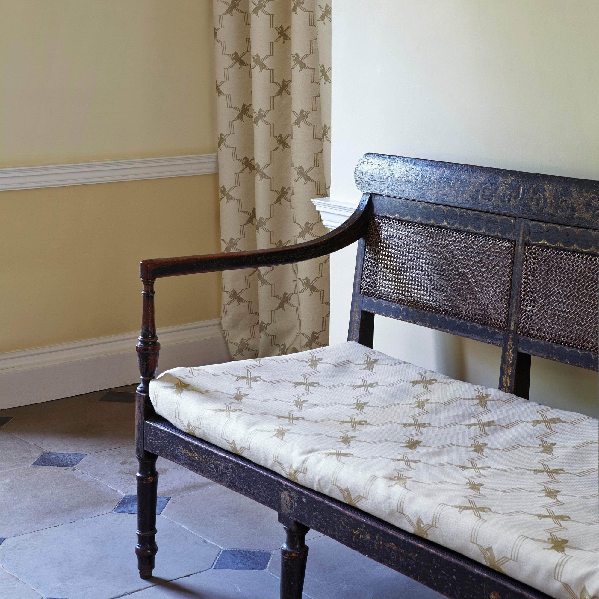 Horse Trellis Fabric