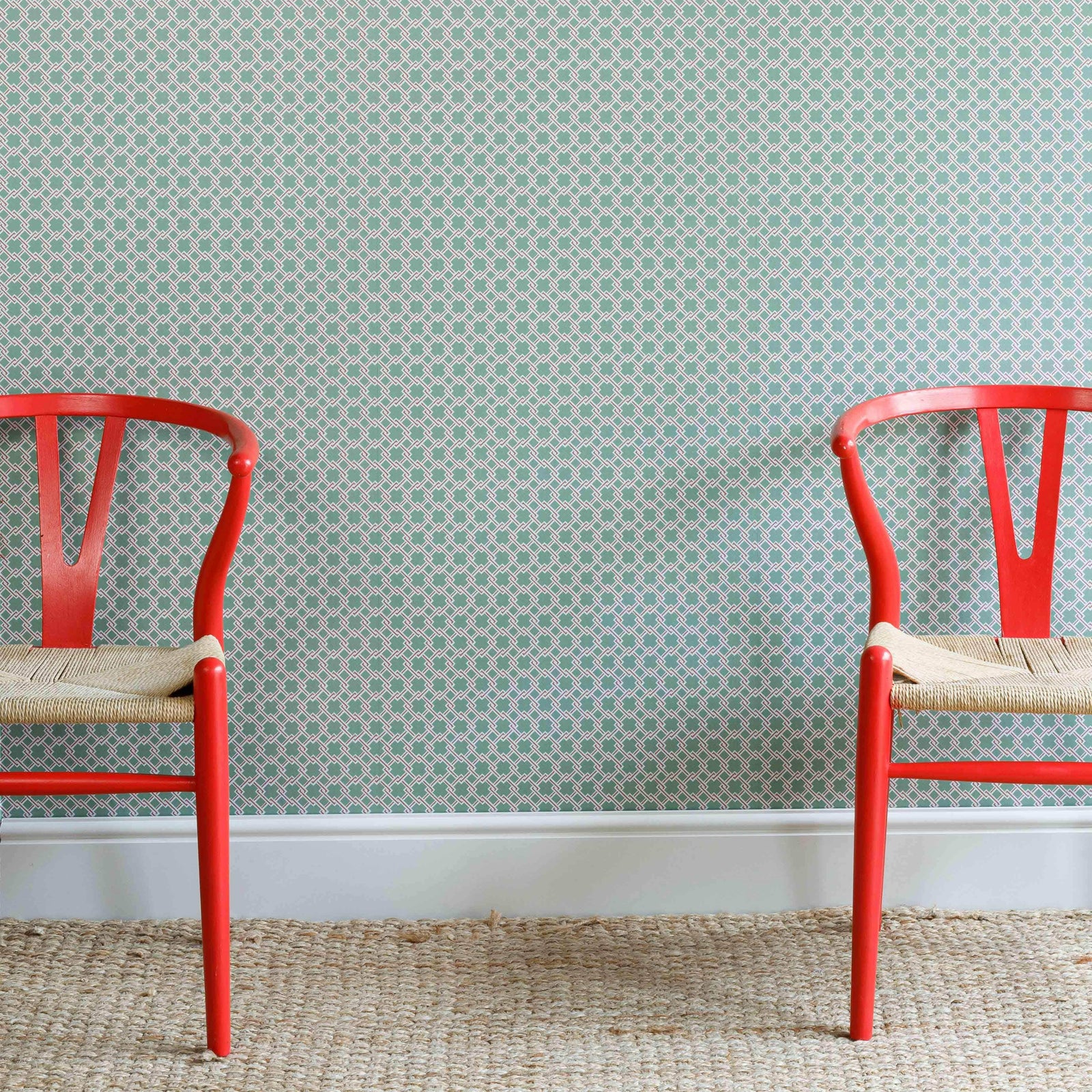 Lattice Cane Wallpaper