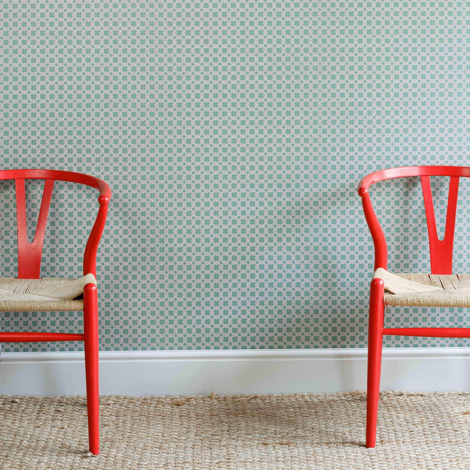 Lattice Cane Wallpaper