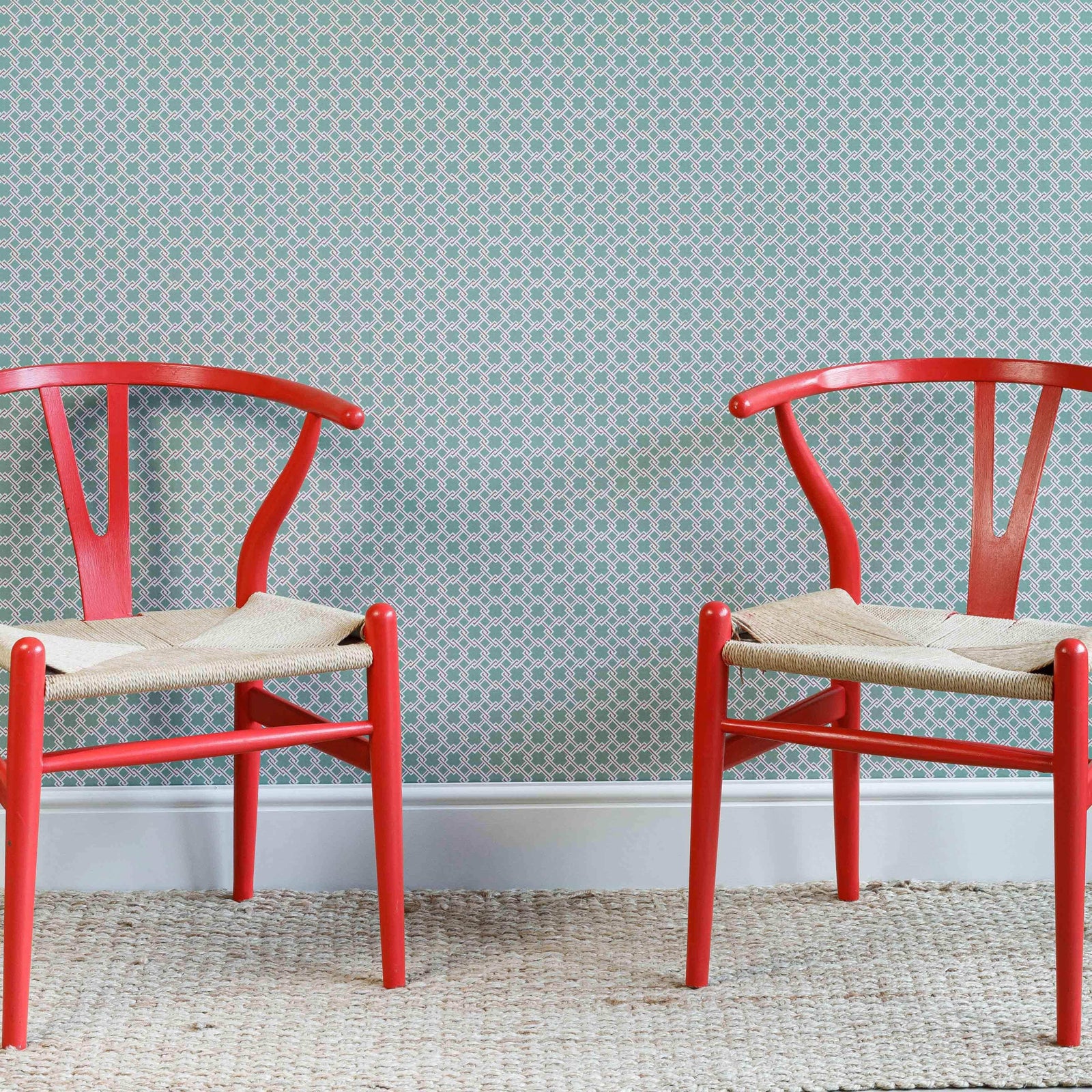 Lattice Cane Wallpaper