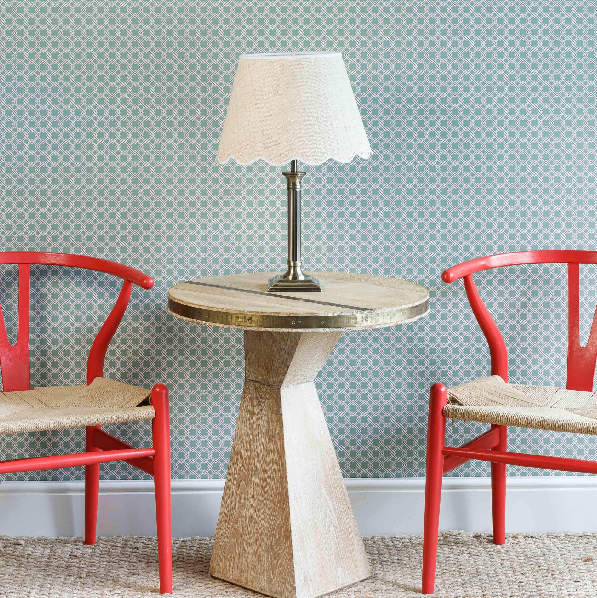 Lattice Cane Wallpaper