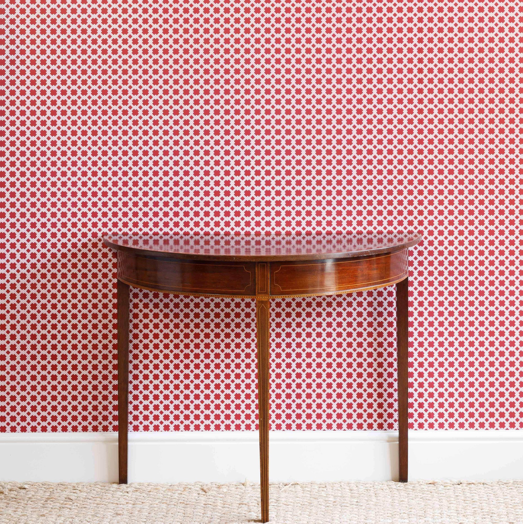 Lattice Cane Wallpaper