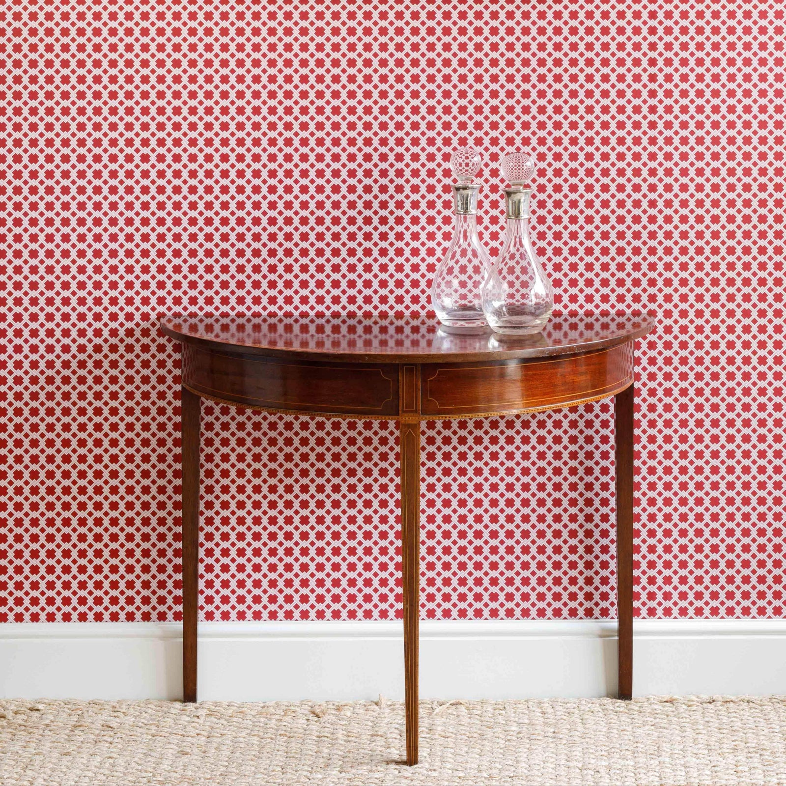 Lattice Cane Wallpaper