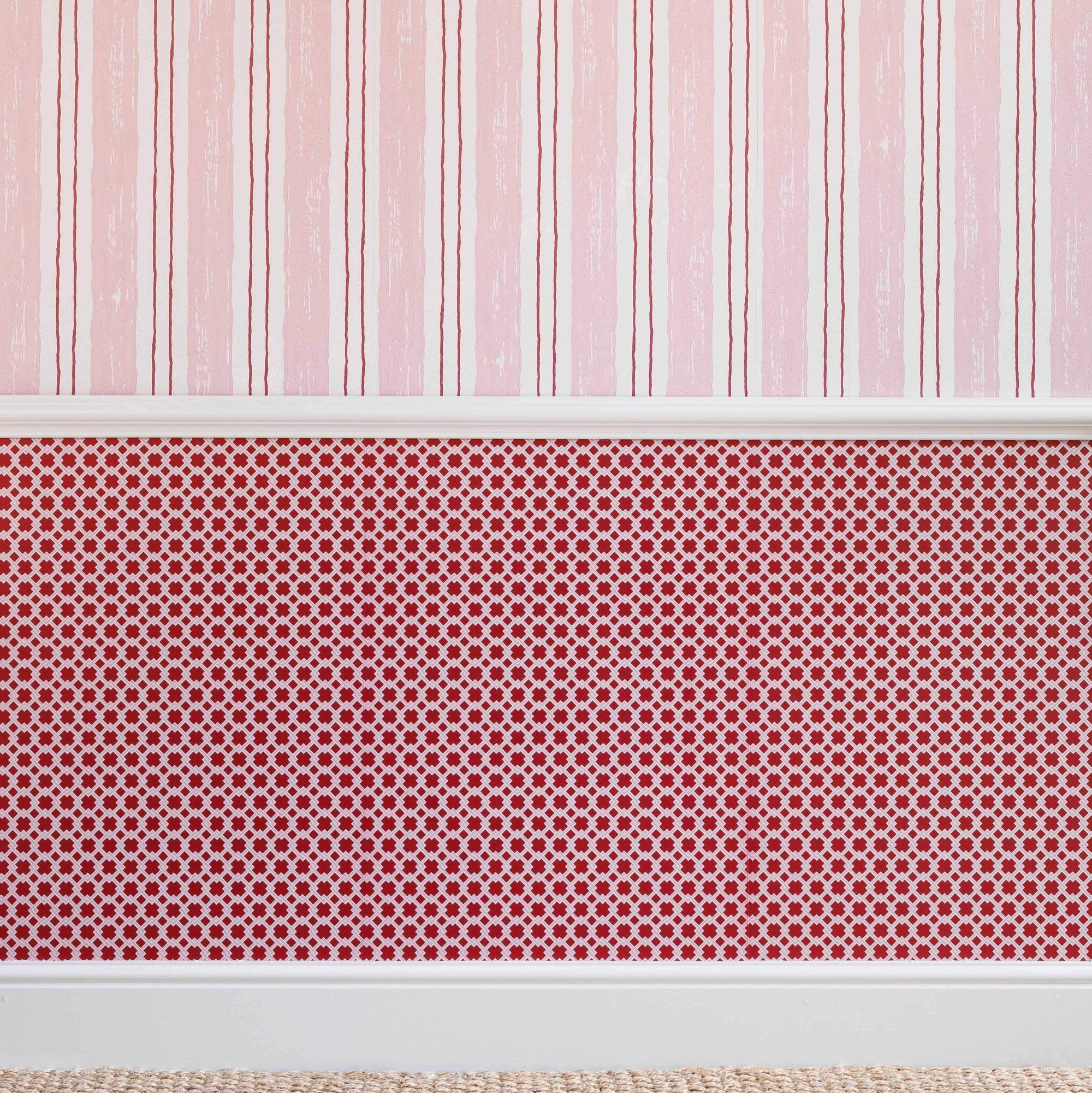Painter's Stripe Wallpaper