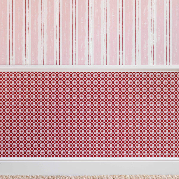 Painter's Stripe Wallpaper