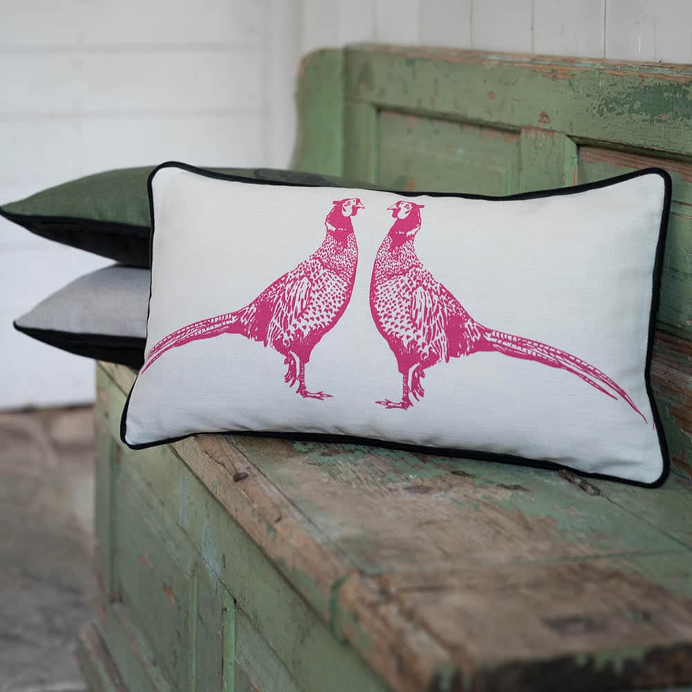 Pheasant Cushion
