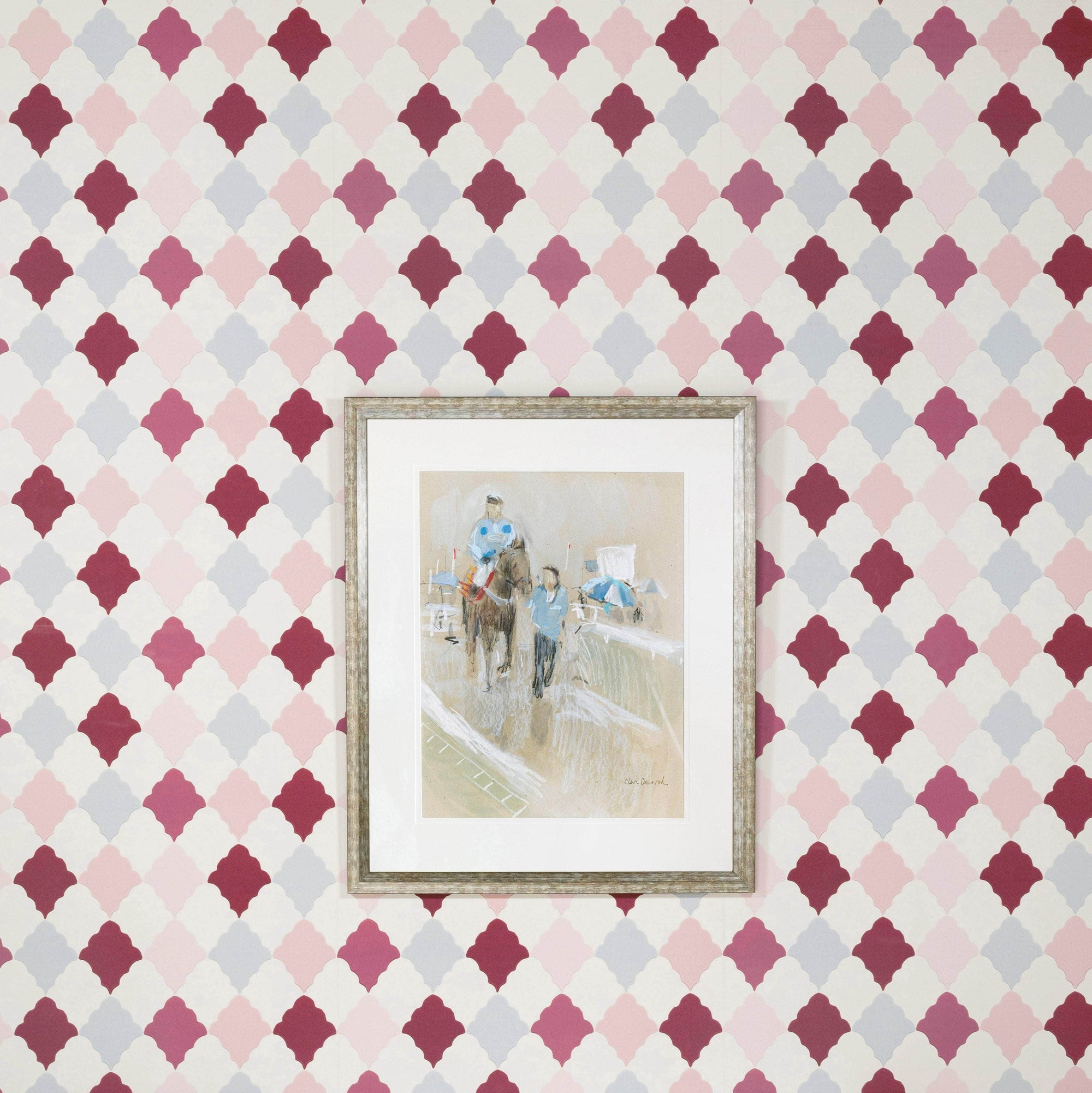 Quilted Harlequin Wallpaper