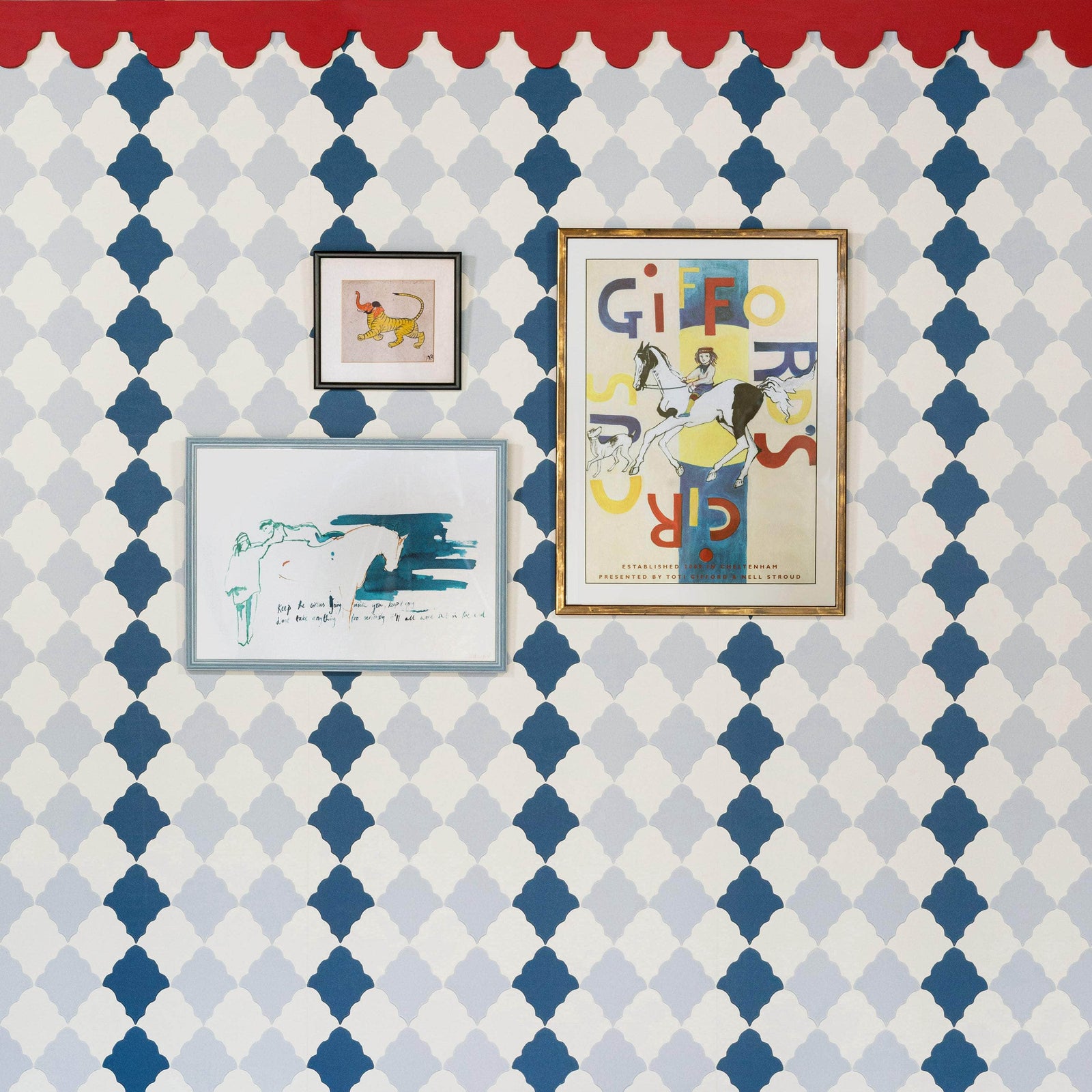 Quilted Harlequin Wallpaper