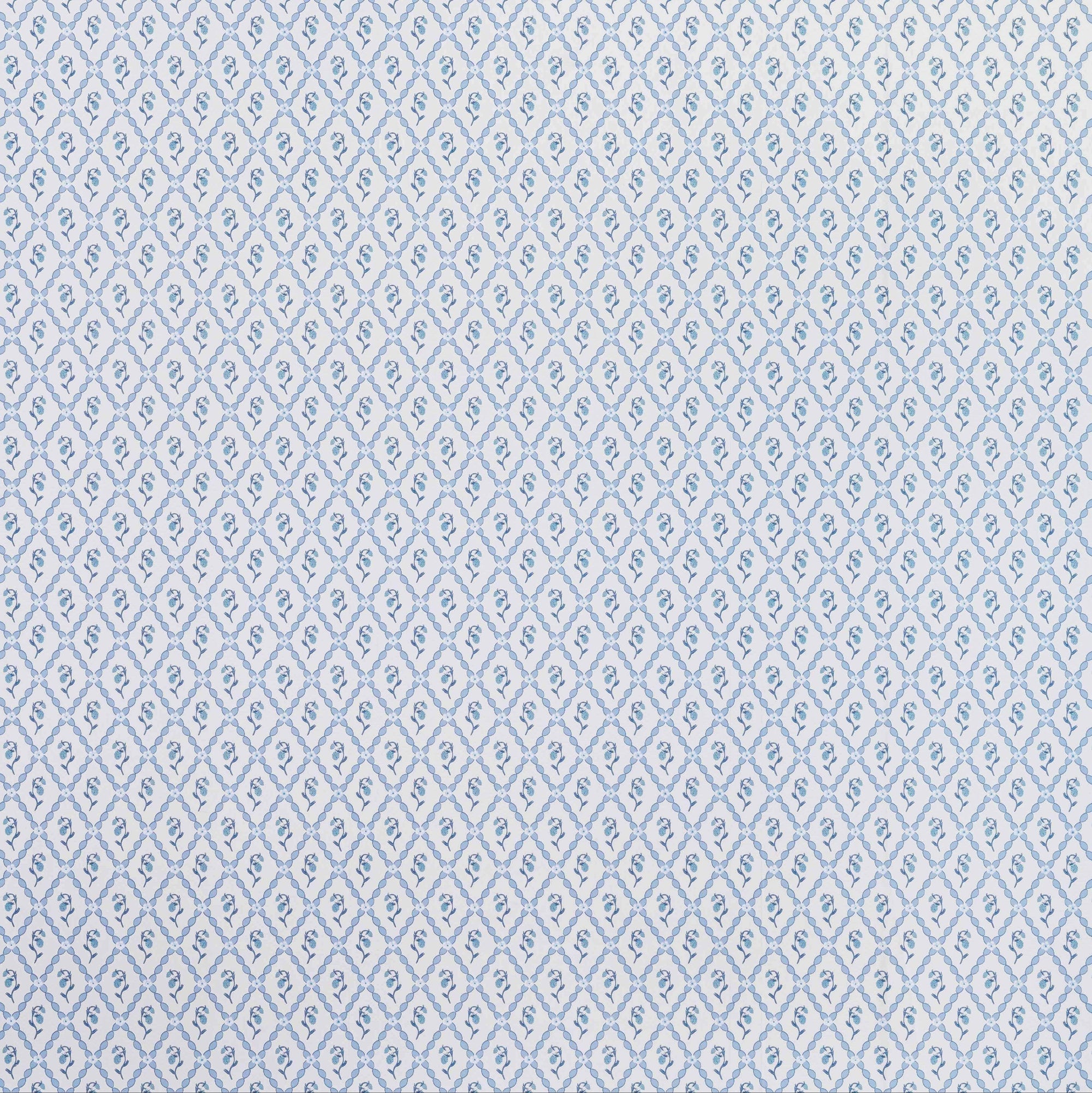 Wild Strawberry Trellis Wallpaper