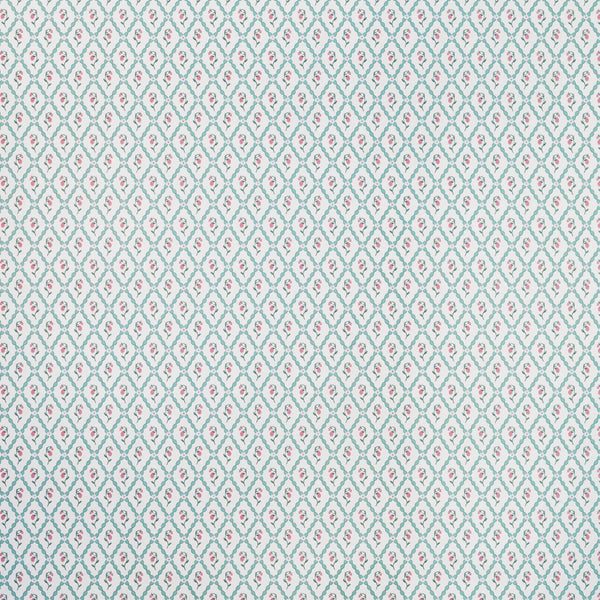 Wild Strawberry Trellis Wallpaper