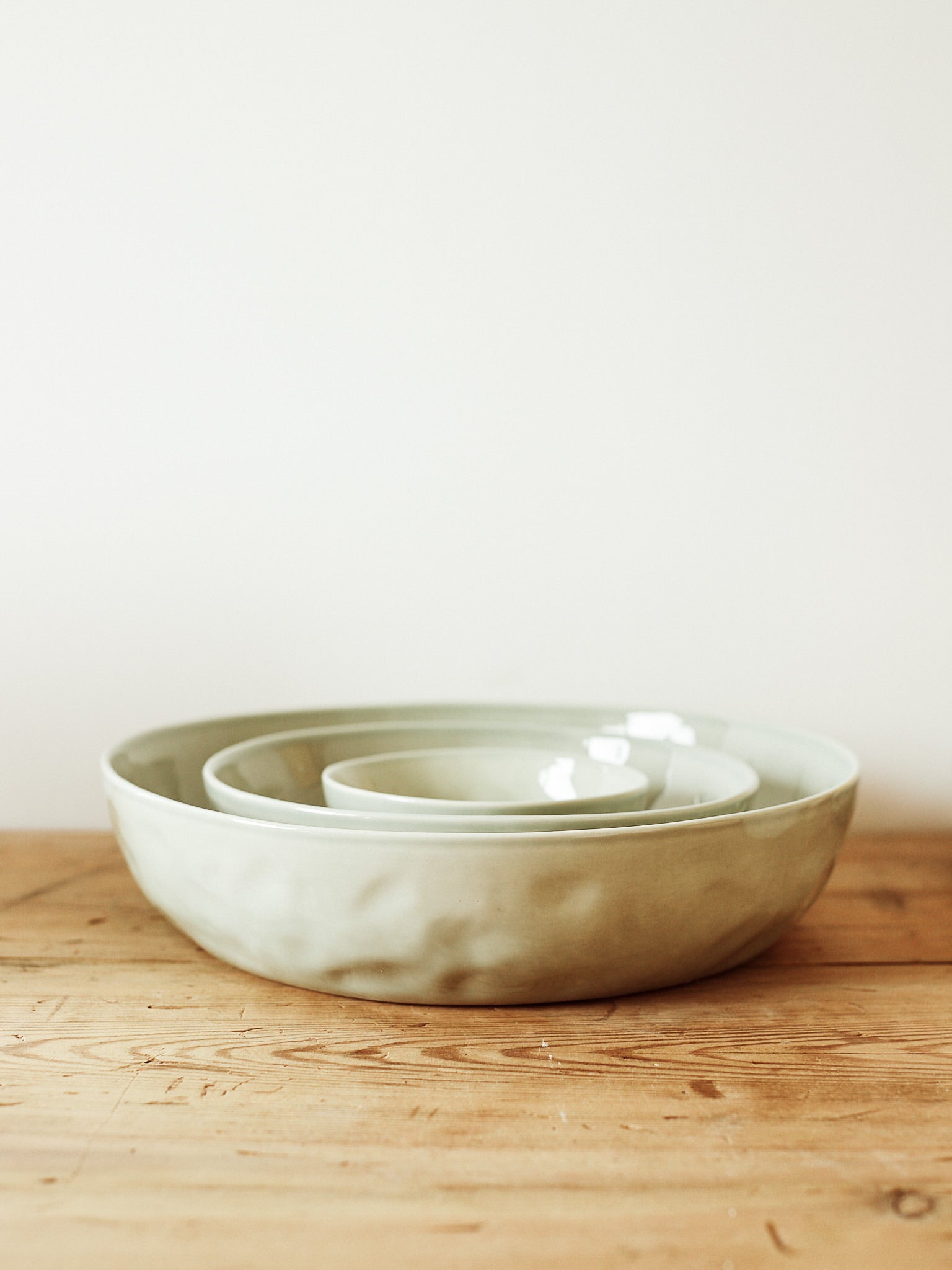 Large Serving Bowl in Seaglass