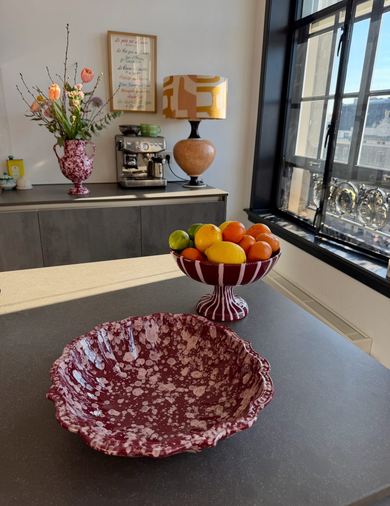 Speckled Serving Bowl
