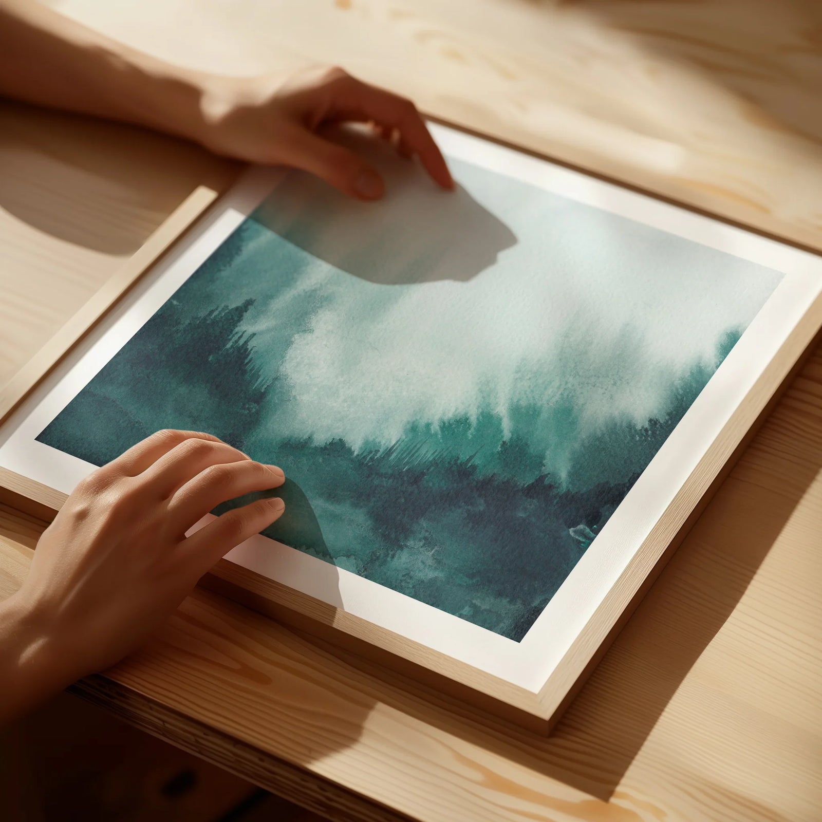 Beneath - 30cm Square Print