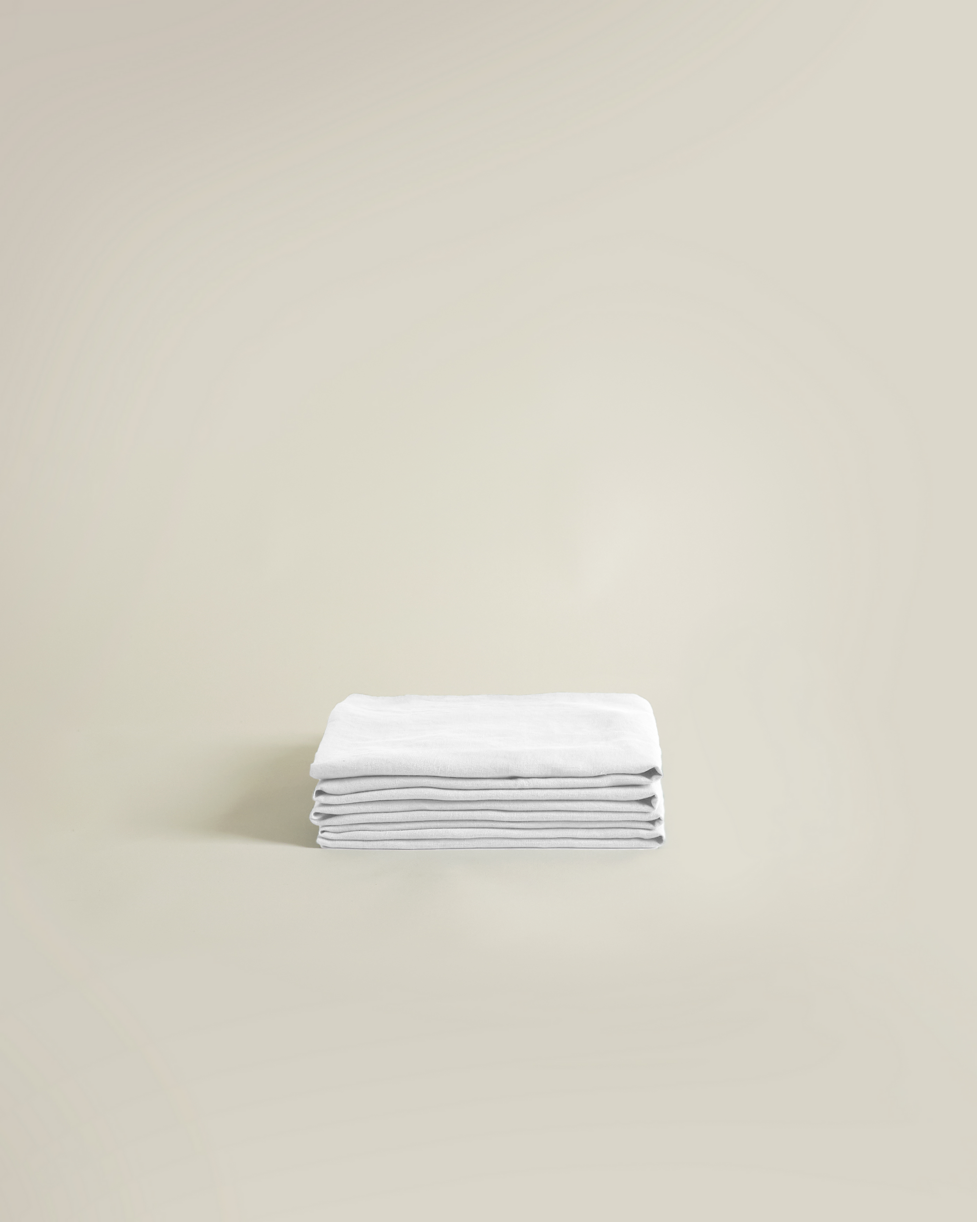 Hemp Fitted Sheet Pure White