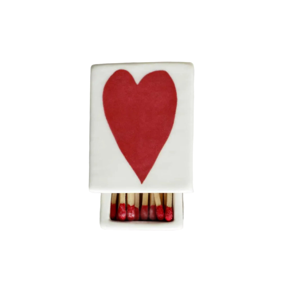 Mini Big Heart’ Ceramic Matchbox_Old