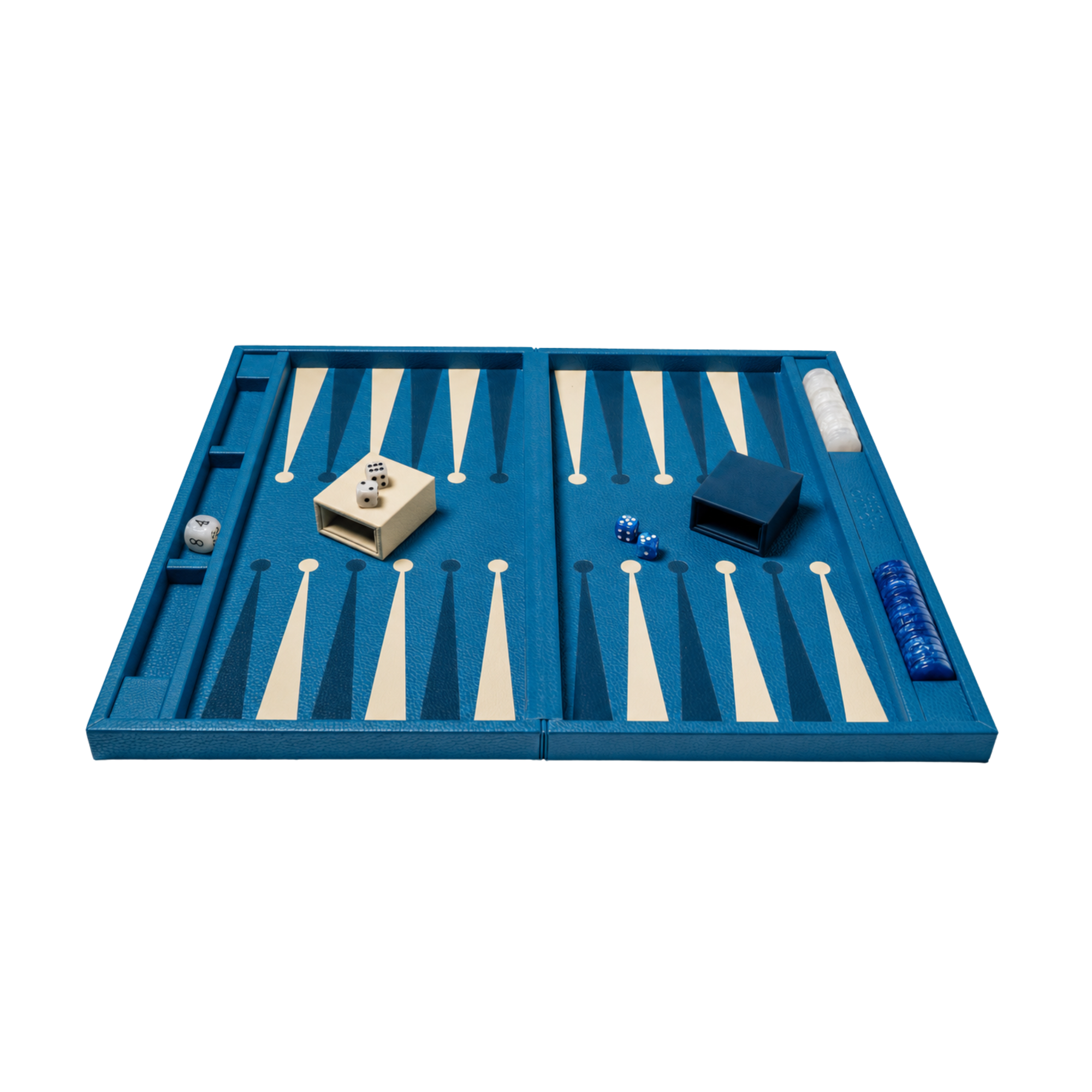 Big Backgammon Azure Blue