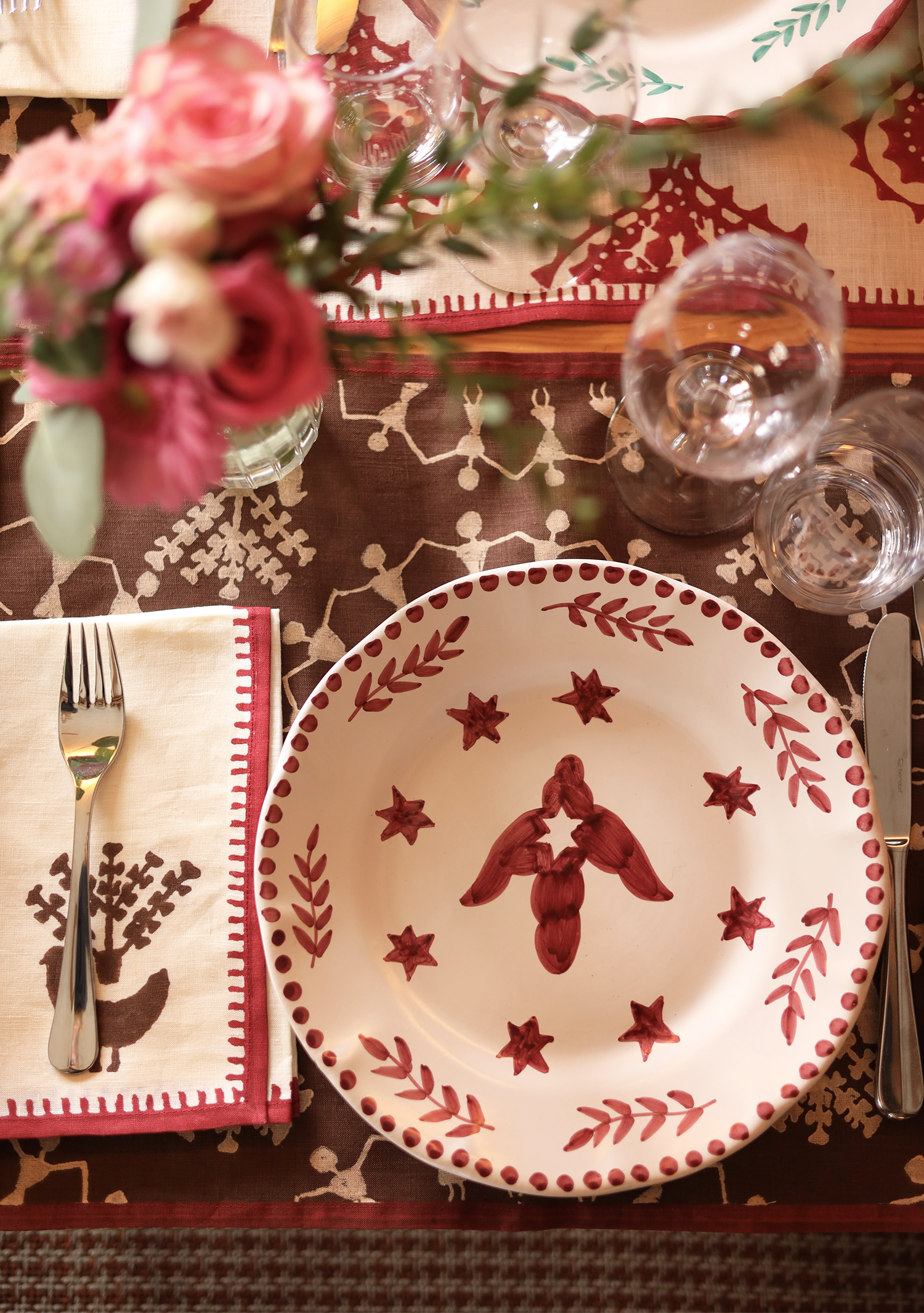 Bird Dinner Plate Set of Four