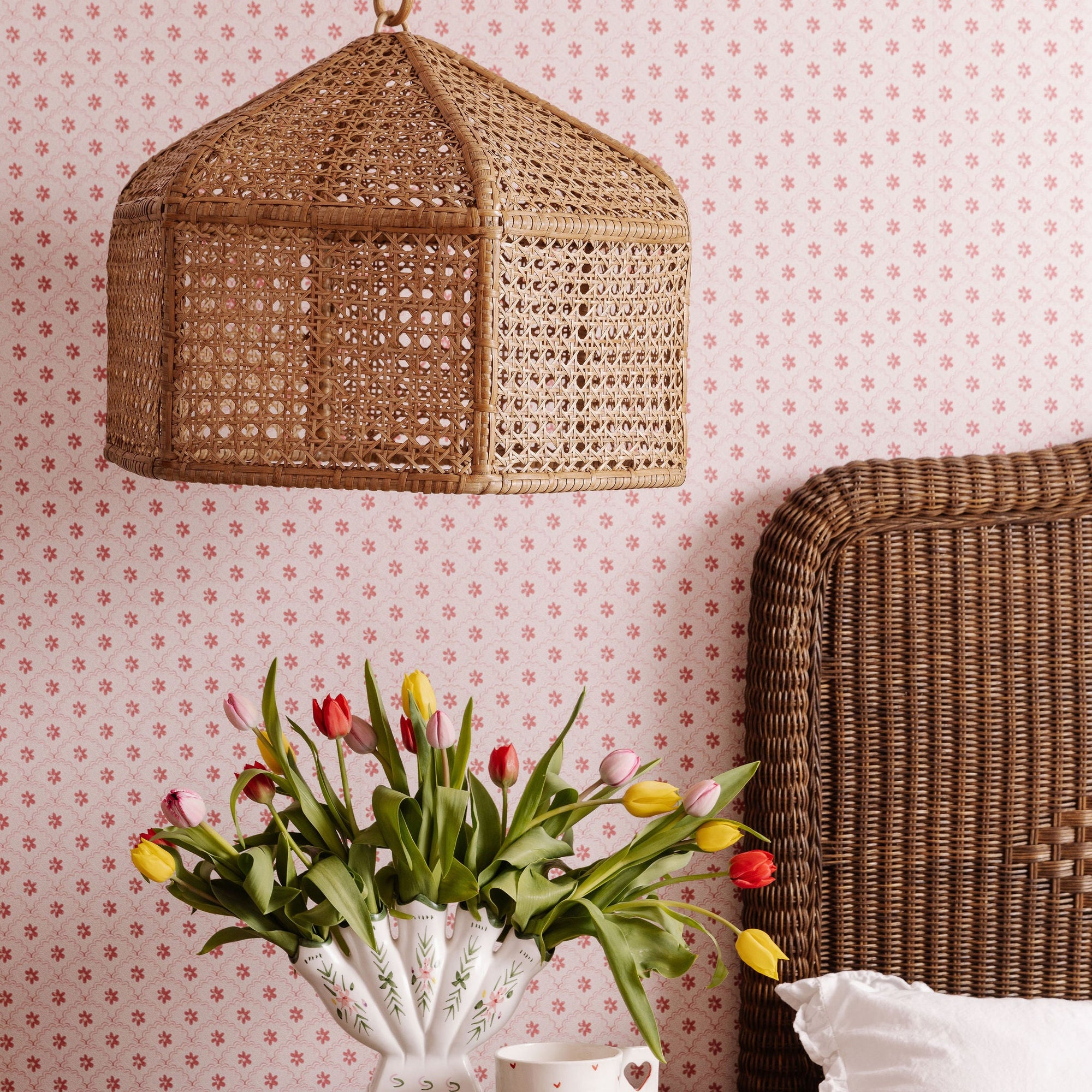 Birdie Rattan Pendant Shade