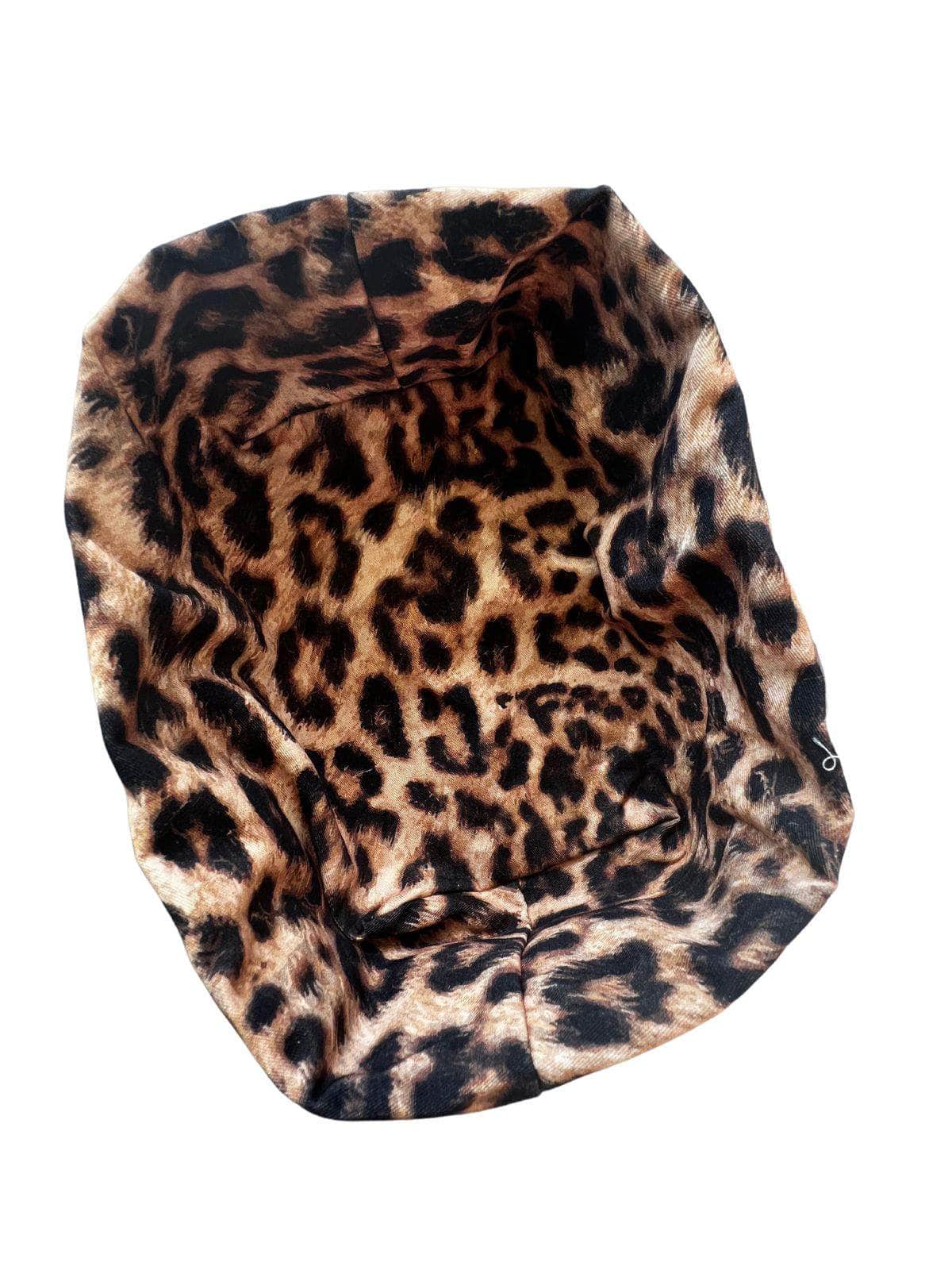 Black Striped and Animal Print Bread Basket - Between Us