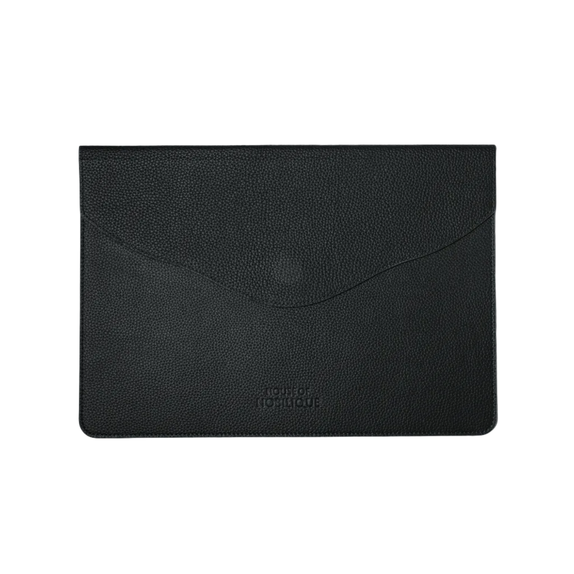 The Leather Envelope Sleeve Black