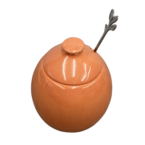 Sugar Bowl Pumpkin Orange Glaze