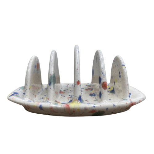 Toast Rack with Celebration Glaze