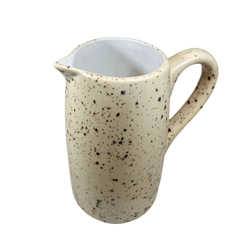Milk Jug, Creamer, Honey Speckled Glaze