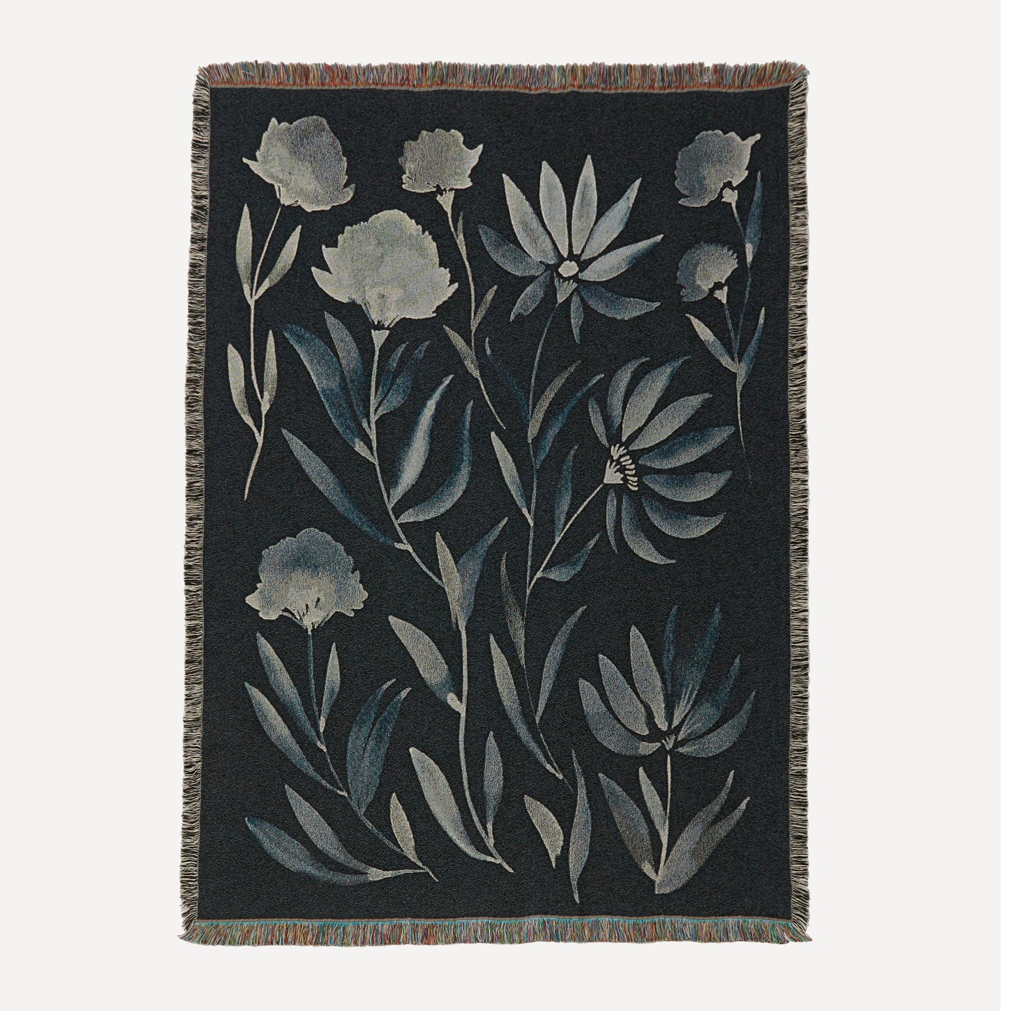 Bloom  Recycled Cotton Woven Throw