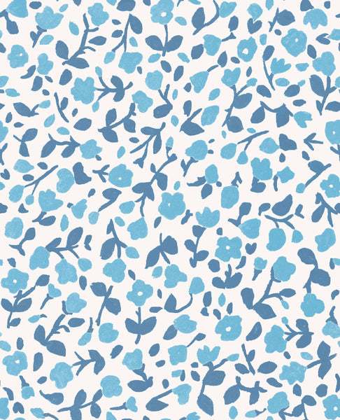 Wallpaper - Blossom Two Blues