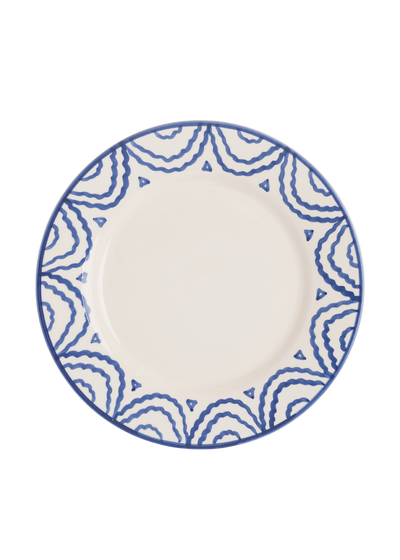 Late Afternoon Blue Tabla Dinner Plate