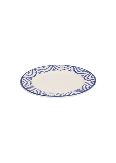 Late Afternoon Blue Tabla Side Plate