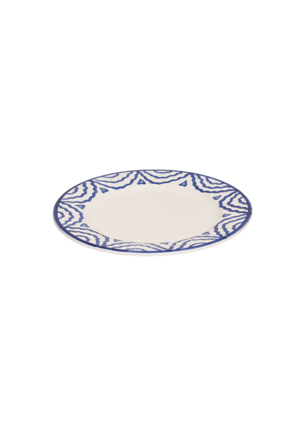 Late Afternoon Blue Tabla Side Plate