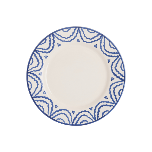 Late Afternoon Blue Tabla Side Plate
