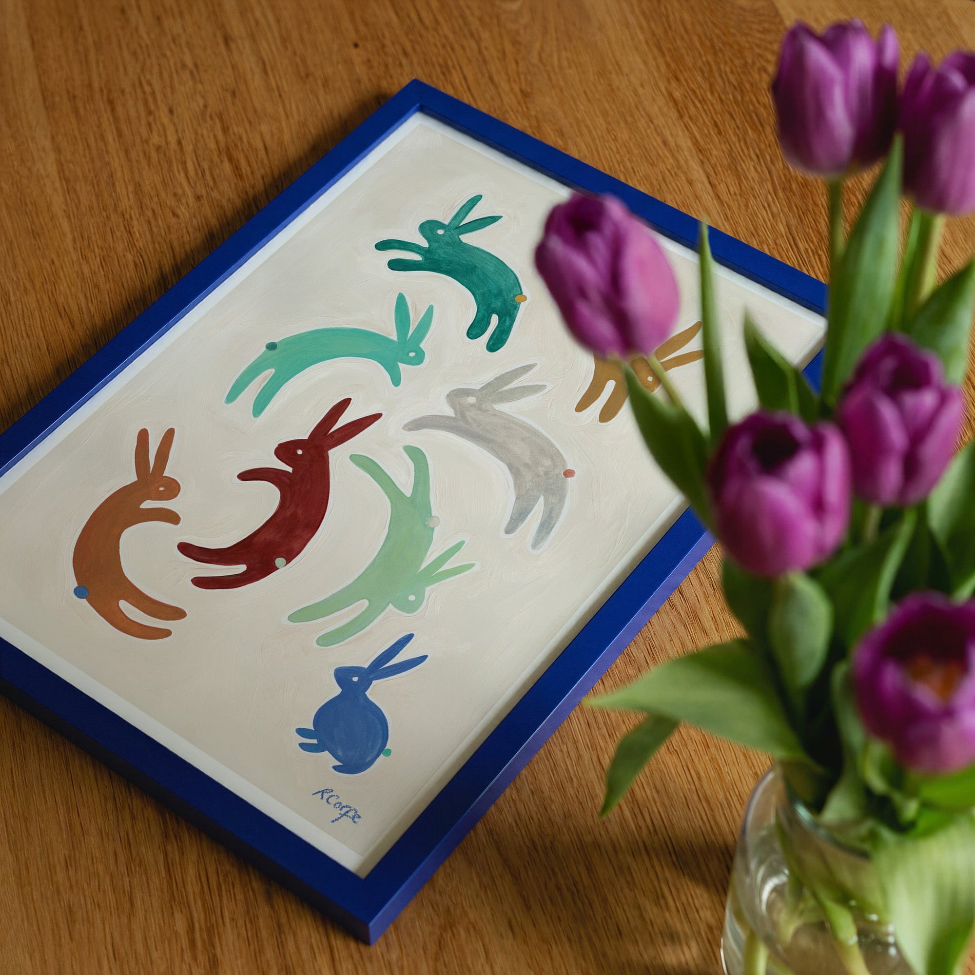 Bunny Rabbits Art Print
