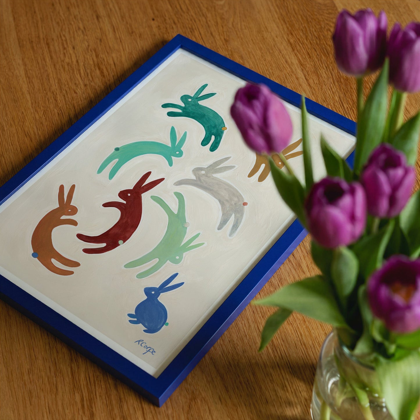 Bunny Rabbits Art Print