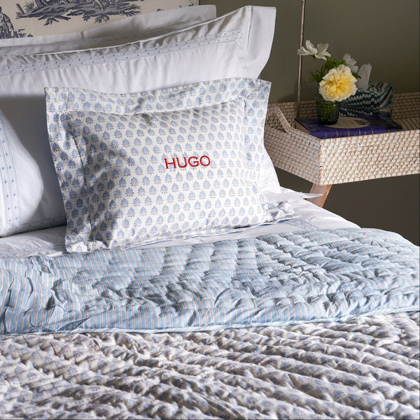 Blue Pomily Quilt