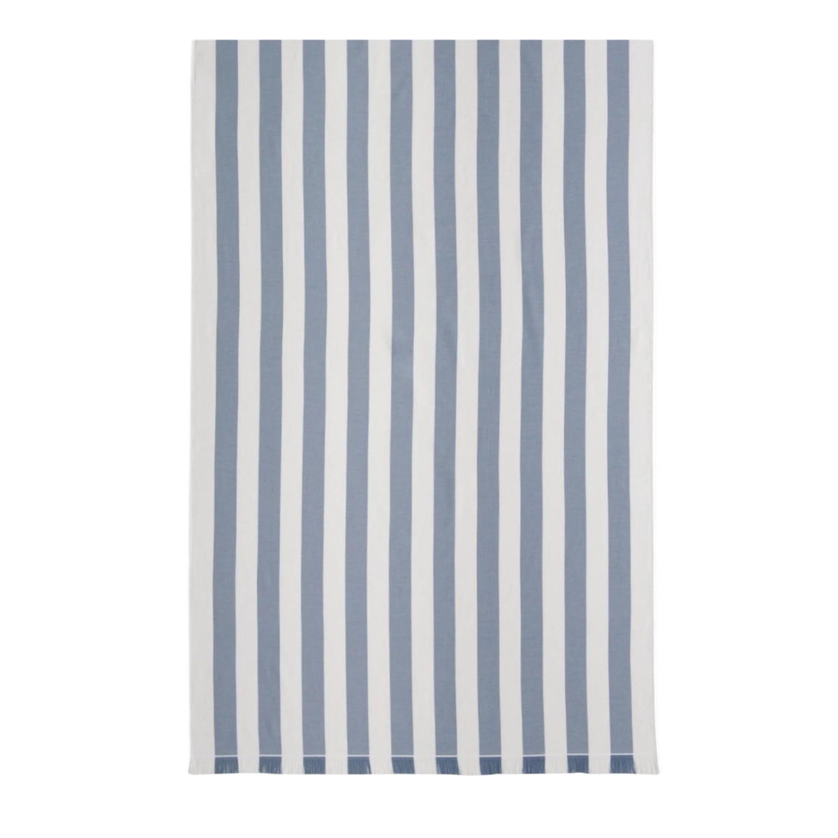 Sea Blue Striped Beach Towel